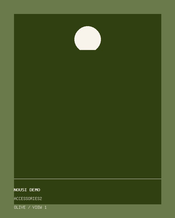 Signature Accessoires — Olive — vue 1
